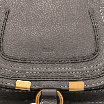 Chloe Calfskin Mini Marcie Satchel Cashmere Grey 7 of 9
