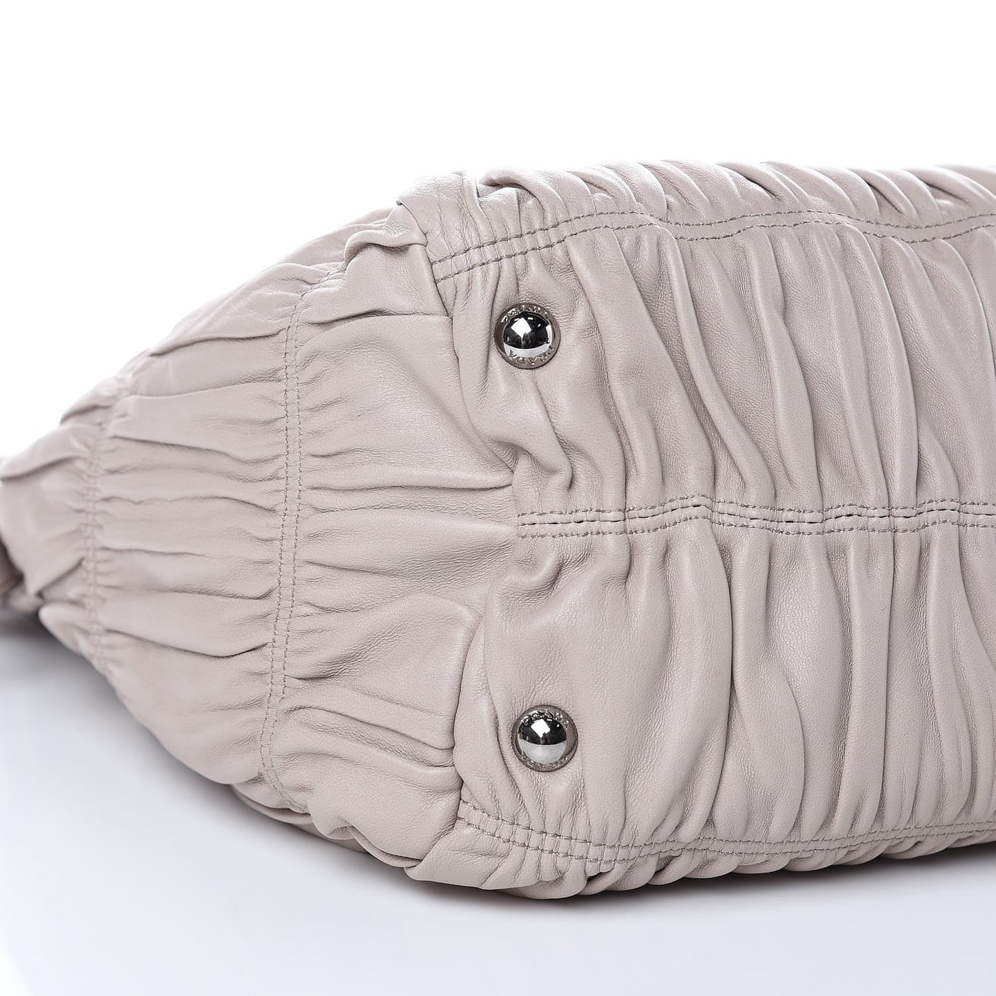 Nappa Gaufre Tote Pomice