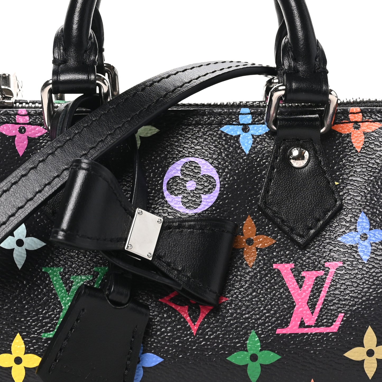 LV x TM Monogram Multicolor Nano Speedy Black