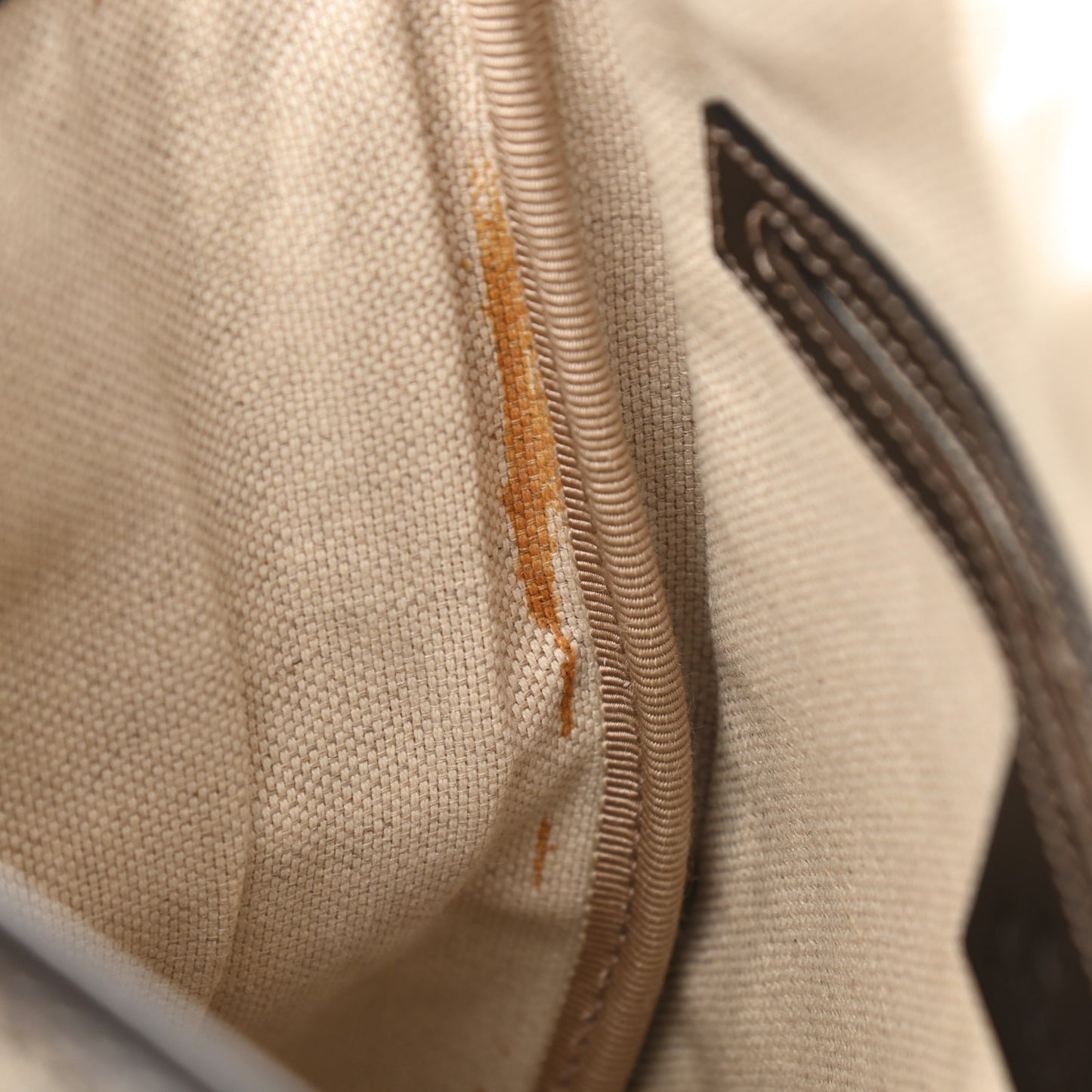 GG Plus Monogram Small Flap Messenger Bag Beige Dark Brown