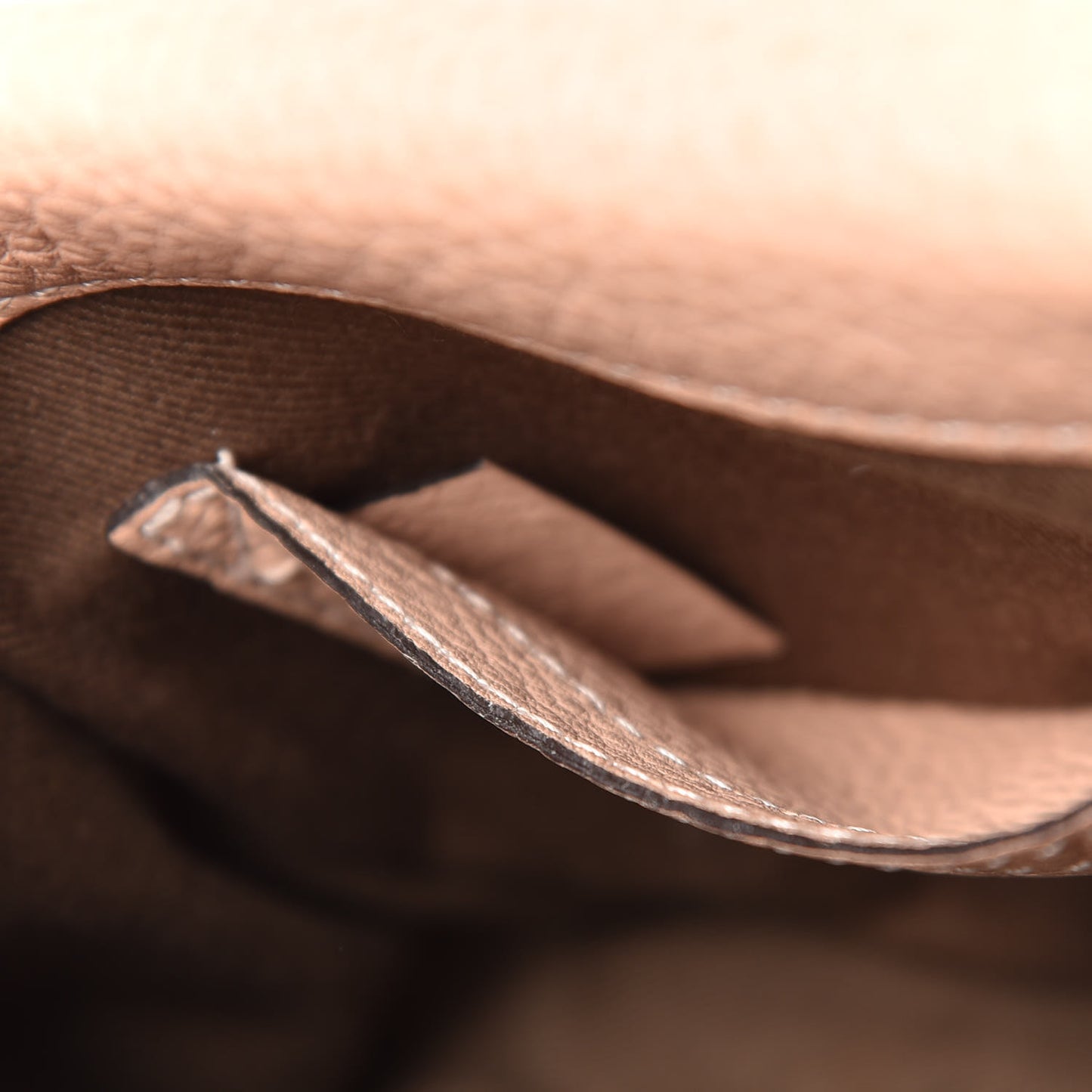 Calfskin Mini Marcie Round Crossbody Bag Blush Nude