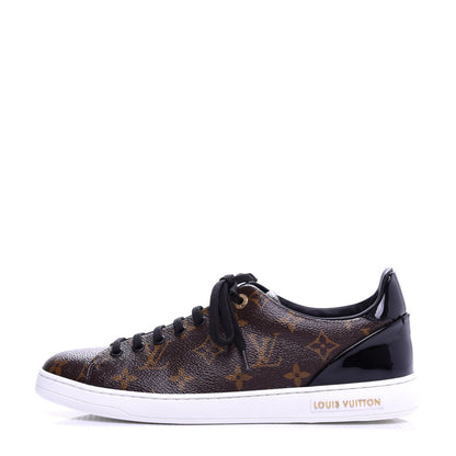 Louis Vuitton Patent Monogram Frontrow Sneakers 41 1 of 10