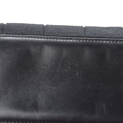 Chanel Jersey Quilted Chocolate Bar Shoulder Bag Black 15 of 15