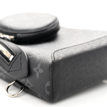 Louis Vuitton Taigarama Duo Slingbag Black 15 of 17