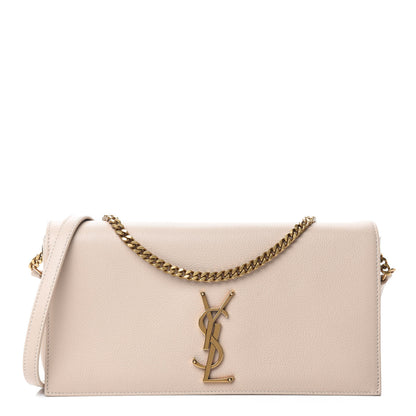 Saint Laurent Calfskin Medium Monogram Kate 99 Oat 1 of 11