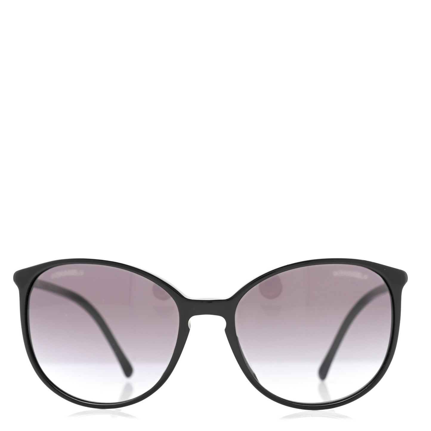 Acetate Round Sunglasses 5278 Black
