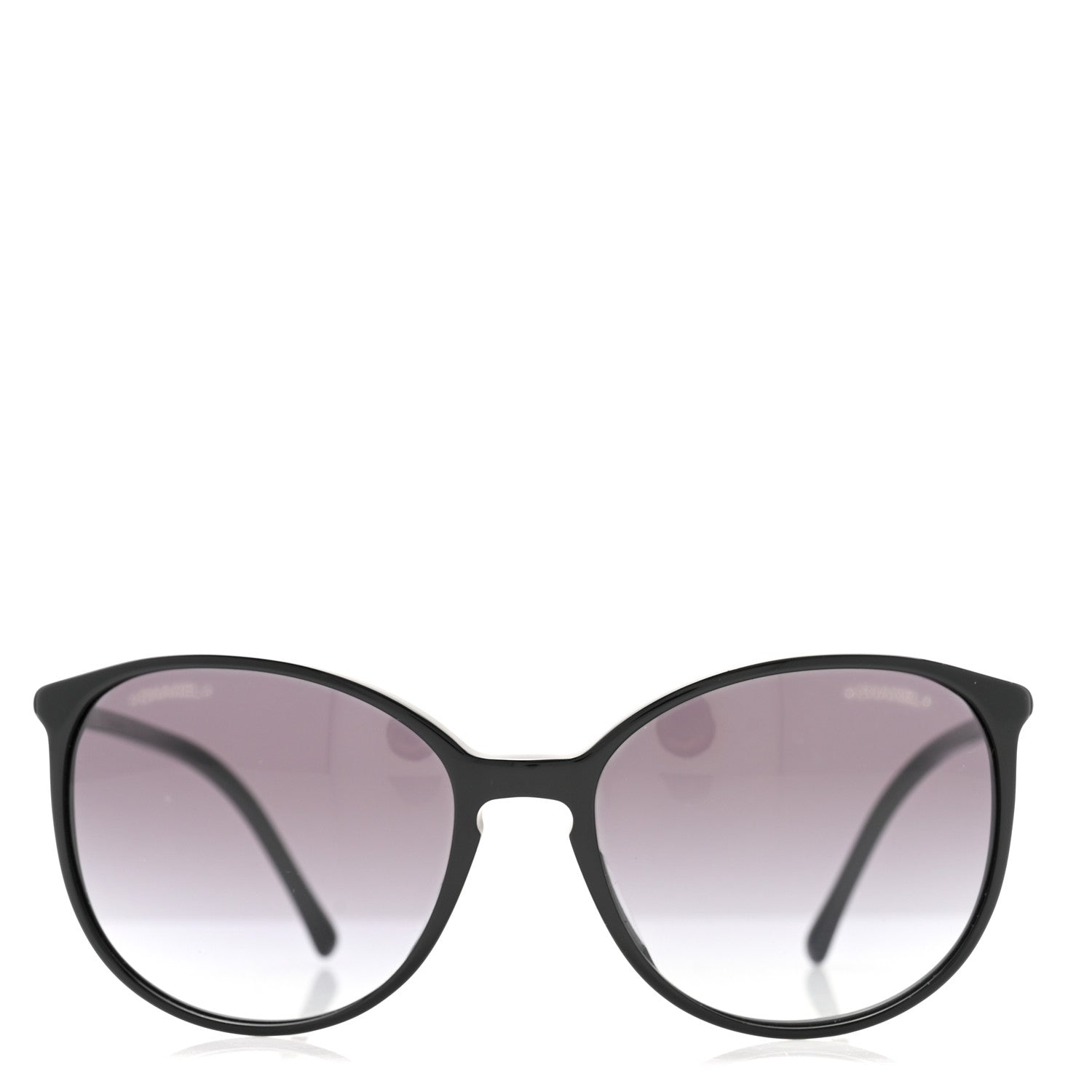 Chanel Acetate Round Sunglasses 5278 Black 2 of 8