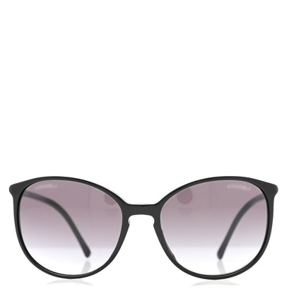 Chanel Acetate Round Sunglasses 5278 Black 2 of 8