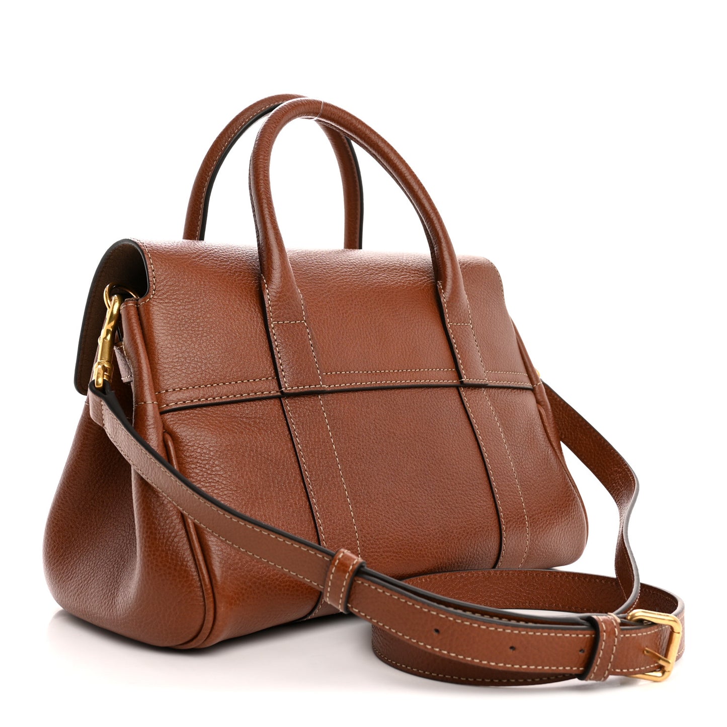 Classic Grain Small Bayswater Satchel Oak