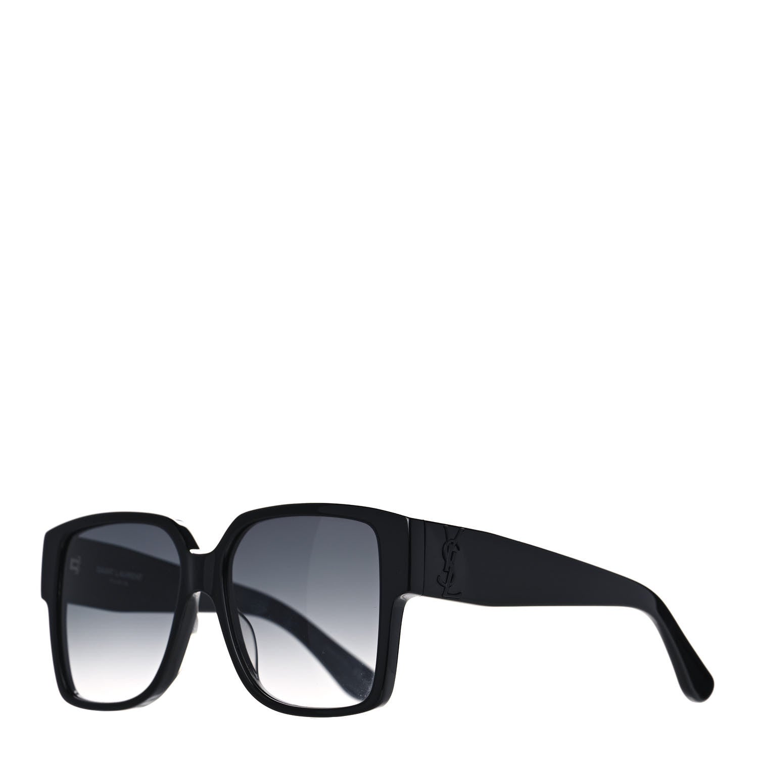 Saint Laurent Square SL M9 Sunglasses Black 1 of 8