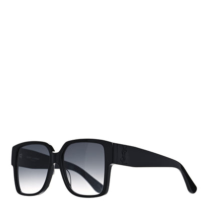 Saint Laurent Square SL M9 Sunglasses Black 1 of 8