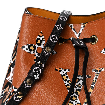 Louis Vuitton Monogram Giant Jungle NéoNoé Caramel 6 of 8