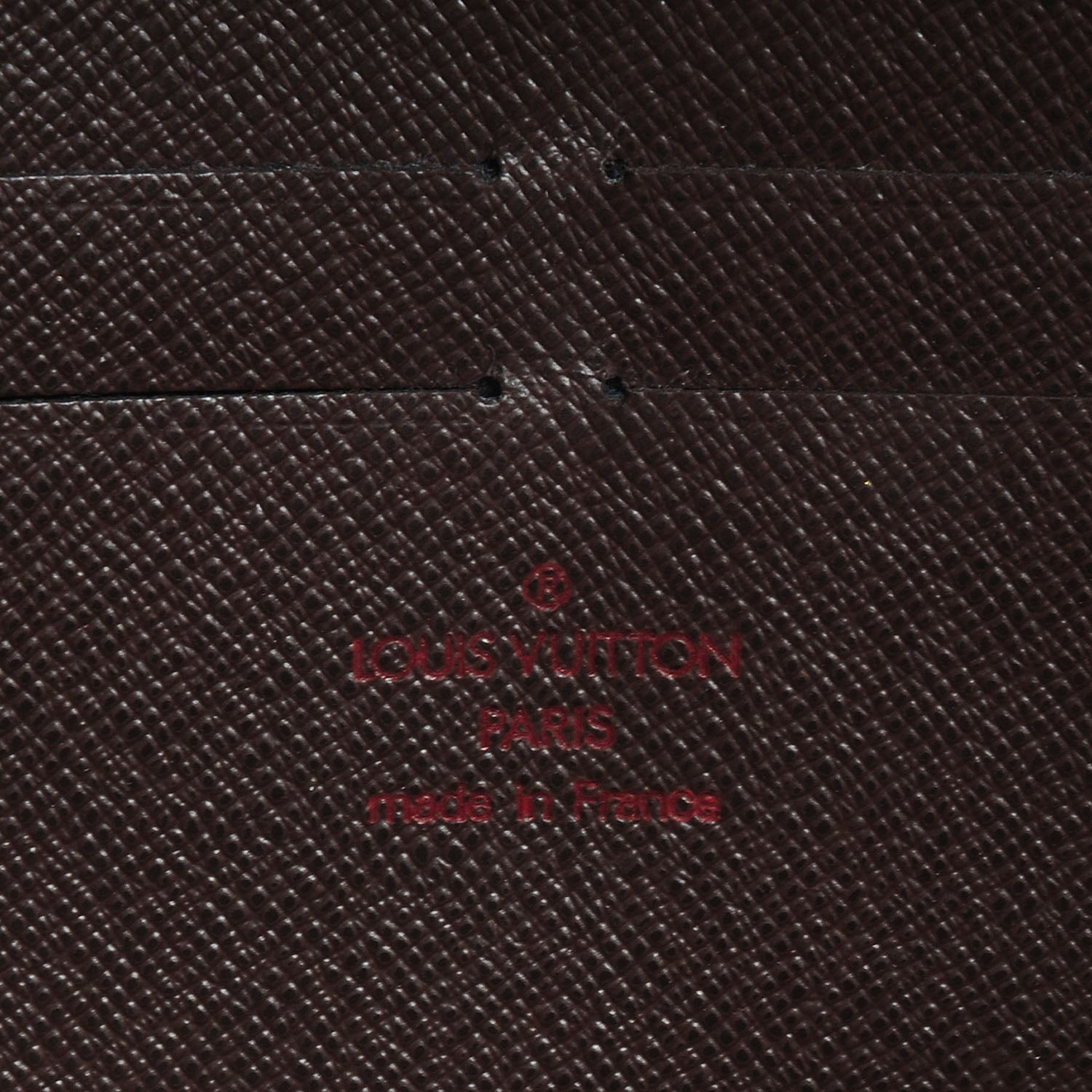 Louis Vuitton Damier Ebene Zippy Wallet 6 of 7