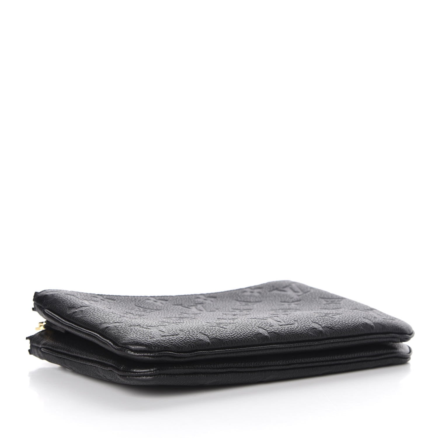 Louis Vuitton Empreinte Double Zip Pochette Black 4 of 9