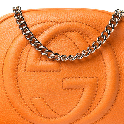 Gucci Cellarius Calfskin Mini Soho Chain Bag Curcuma 8 of 10