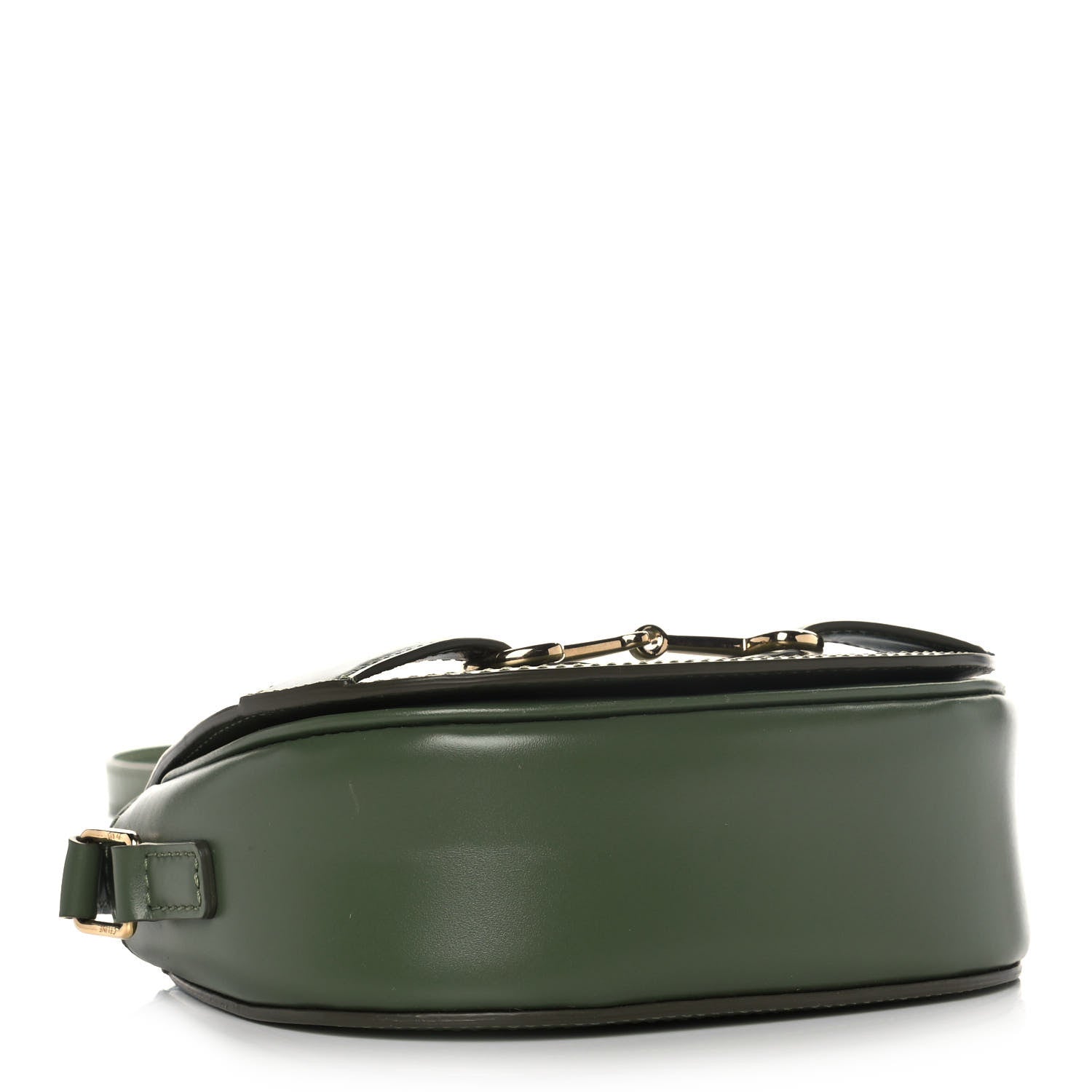 Celine Natural Calfskin Small Crecy Bag Green 4 of 10