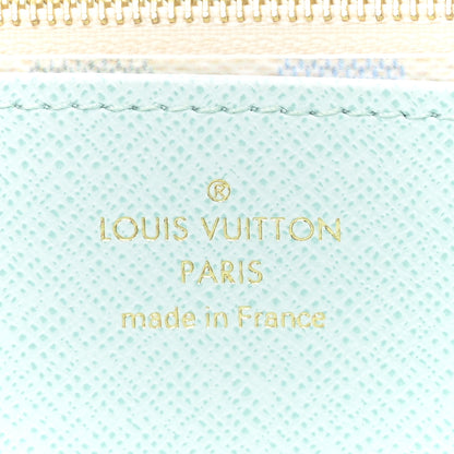 Louis Vuitton Damierlicious Zippy Wallet Pistachio Green 9 of 14