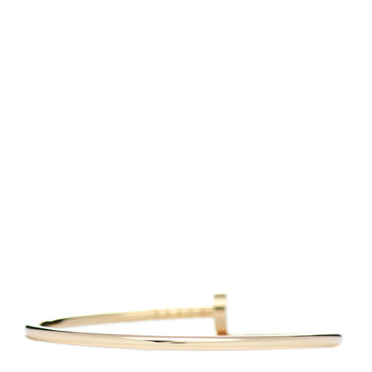 Cartier 18K Yellow Gold Small Juste Un Clou Bracelet 14 3 of 6