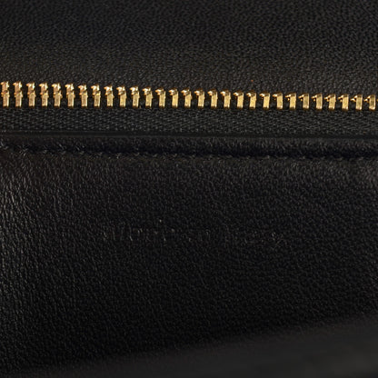 Celine Goatskin Medium Classic Box Flap Bag Black 6 of 8