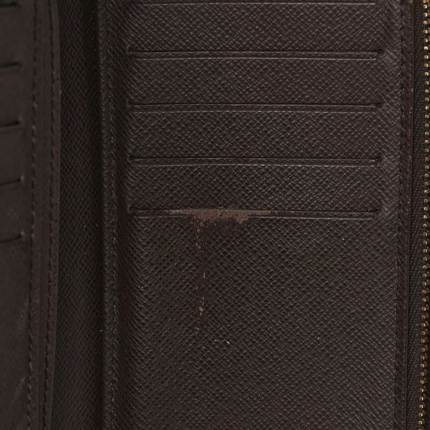 Damier Ebene Zippy Compact Wallet