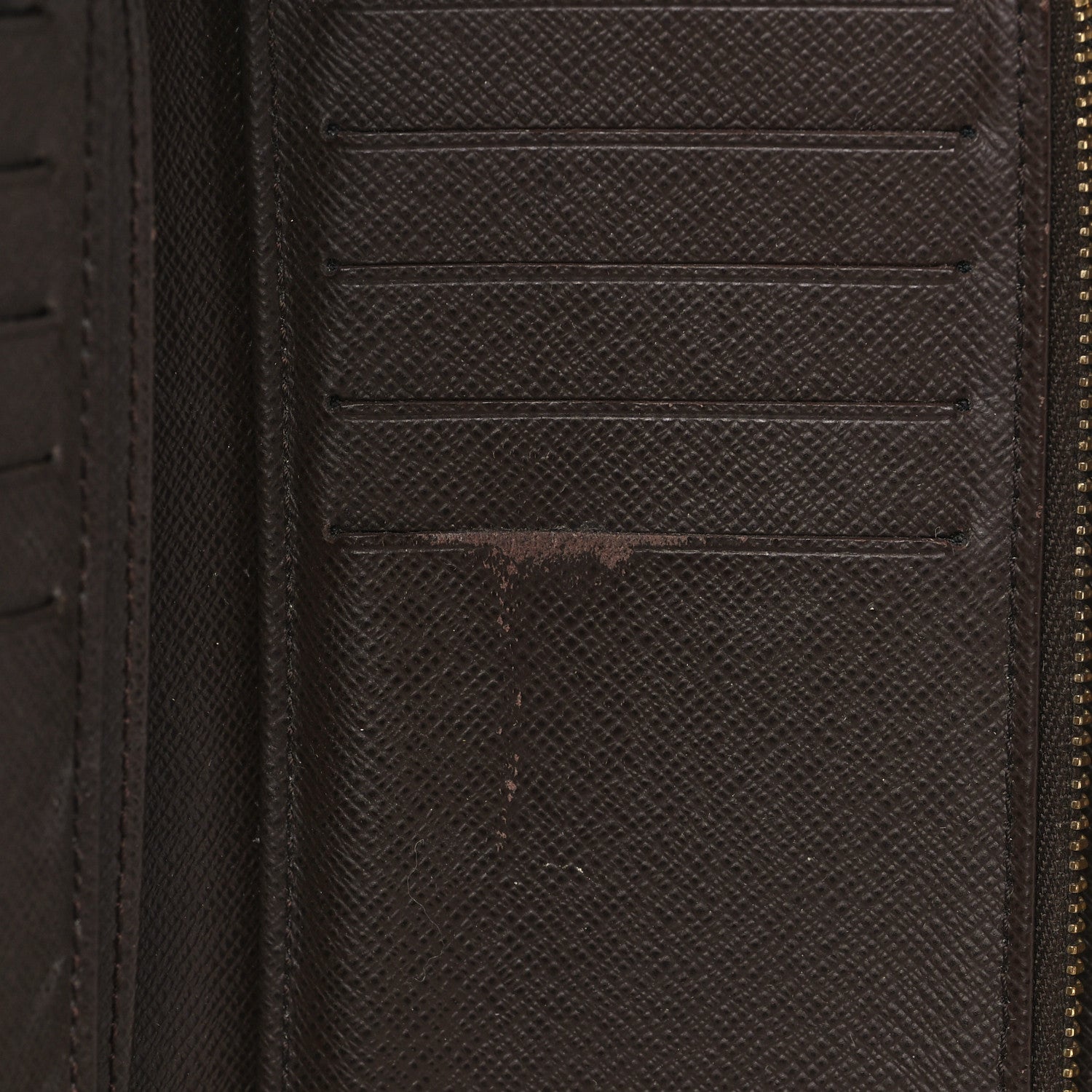 Louis Vuitton Damier Ebene Zippy Compact Wallet 7 of 7