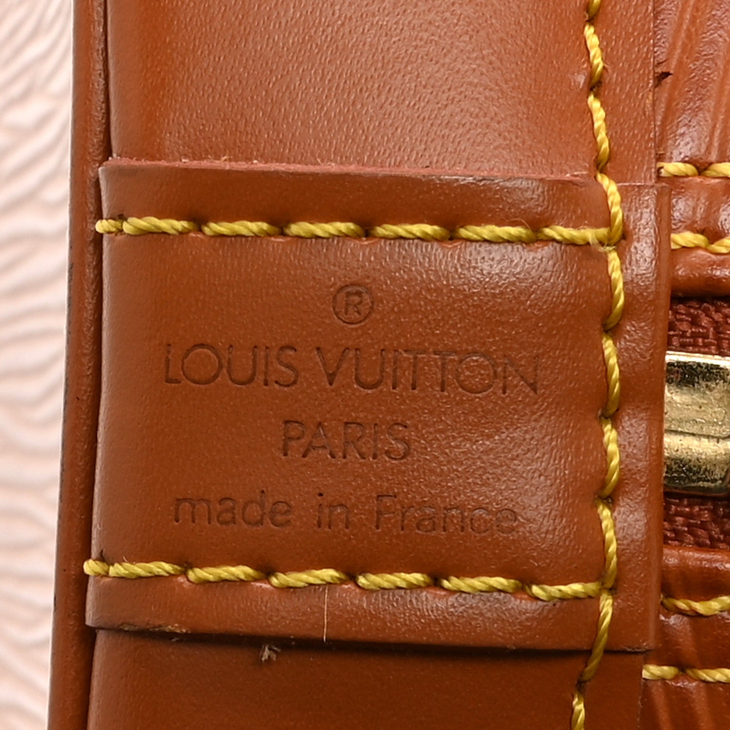 Louis Vuitton Epi Alma PM Cipango 6 of 10