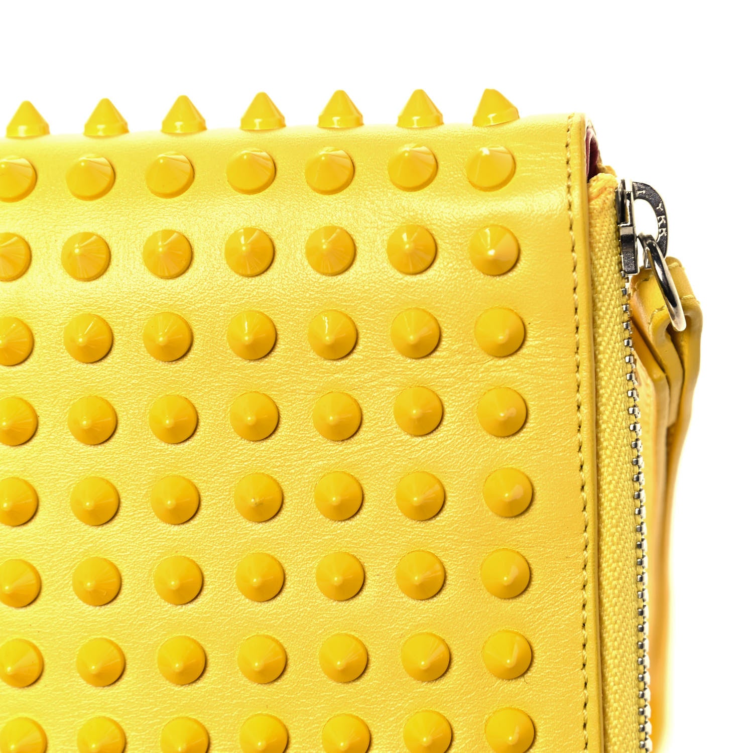 Christian Louboutin Calf Spiked Cris iPad Case Yellow 16 of 16
