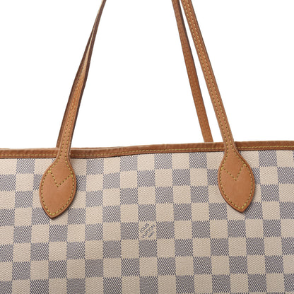 Louis Vuitton Damier Azur Neverfull MM 21 of 21