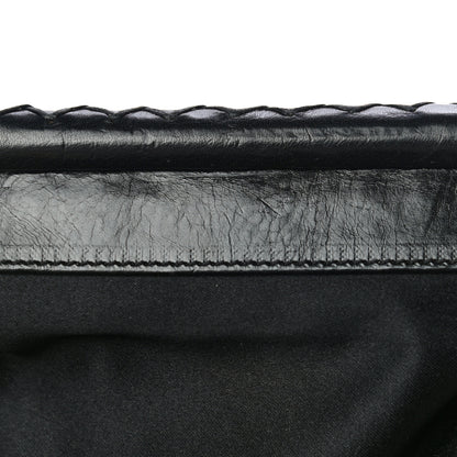 Versace Satin Chain Satchel Black 10 of 10
