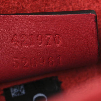 Gucci GG Supreme Monogram Mini Dionysus Shoulder Bag Hibiscus Red 7 of 11