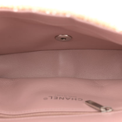 Chanel Sequin Mini Waterfall Flap Pink Blue Yellow 5 of 10
