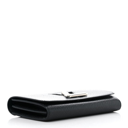 Louis Vuitton Epi Twist Wallet Black 4 of 10