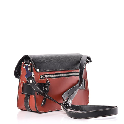 Proenza Schouler Mixed Calfskin Mini PS11 Classic Shoulder Bag Black Rust 3 of 9
