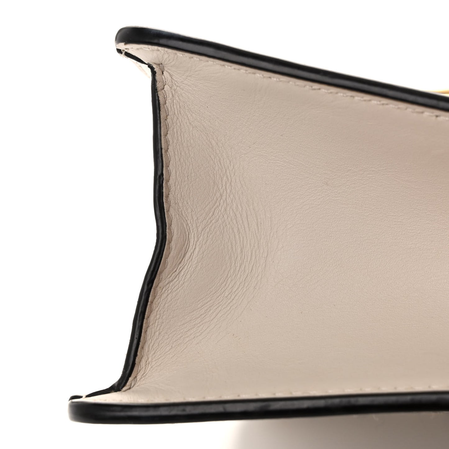 Calfskin Mini Sylvie Chain Shoulder Bag White
