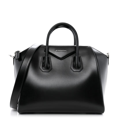 Givenchy Shiny Lord Calfskin Medium Antigona Black 1 of 10