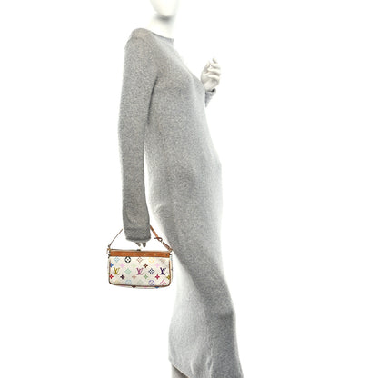 Louis Vuitton Monogram Multicolor Pochette Accessories White 2 of 13