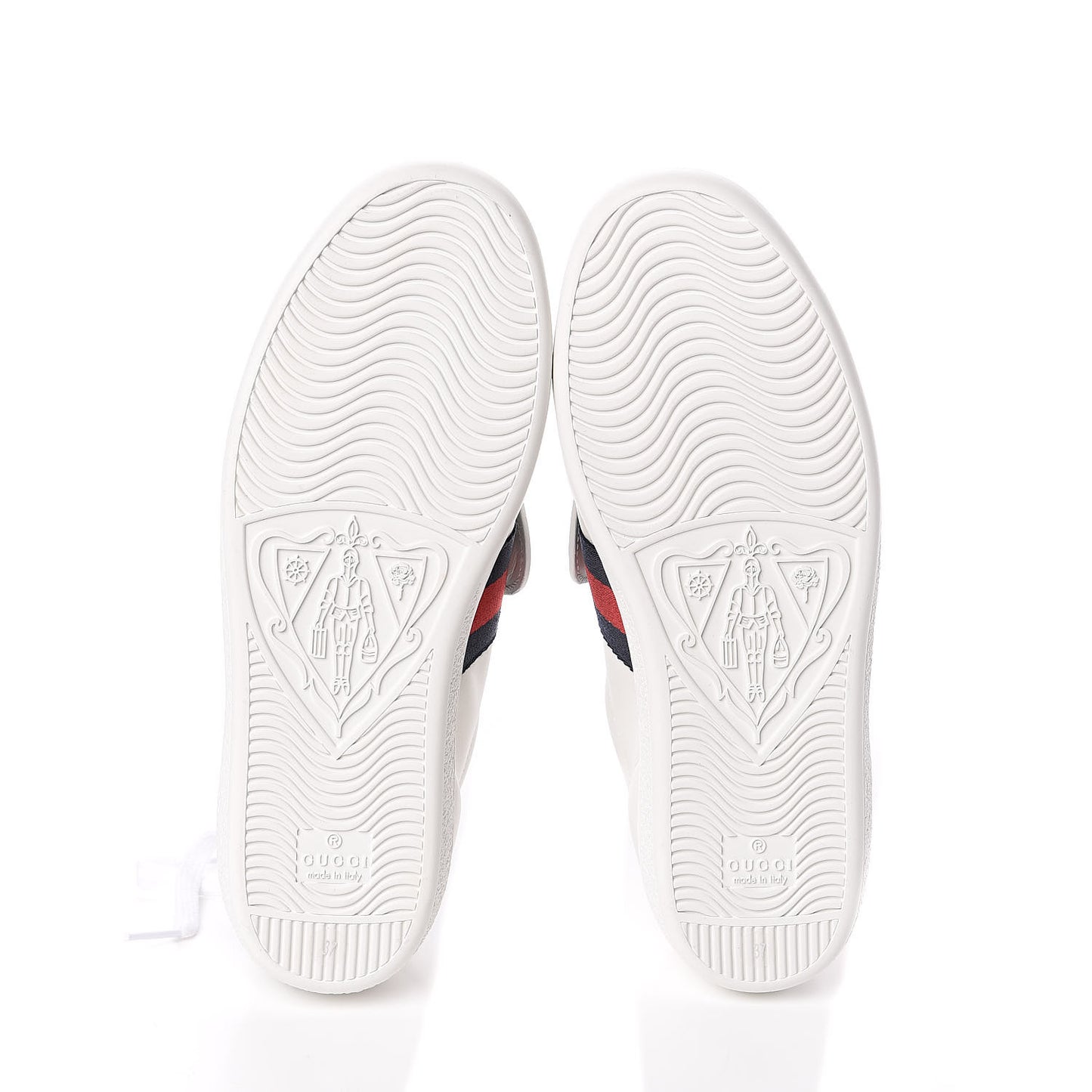 Calfskin Ayers Crystal Web Womens New Ace Pineapple Sneakers 37 White