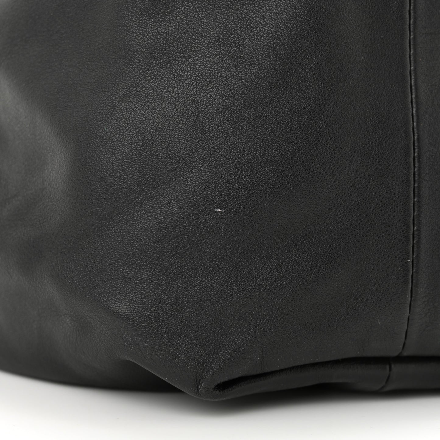 Calfskin Teen Double Knot Hobo Black