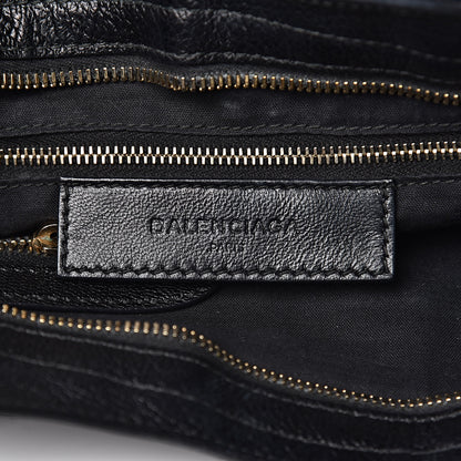 Balenciaga Chevre Gold Metallic Edge Hardware City Black 6 of 11