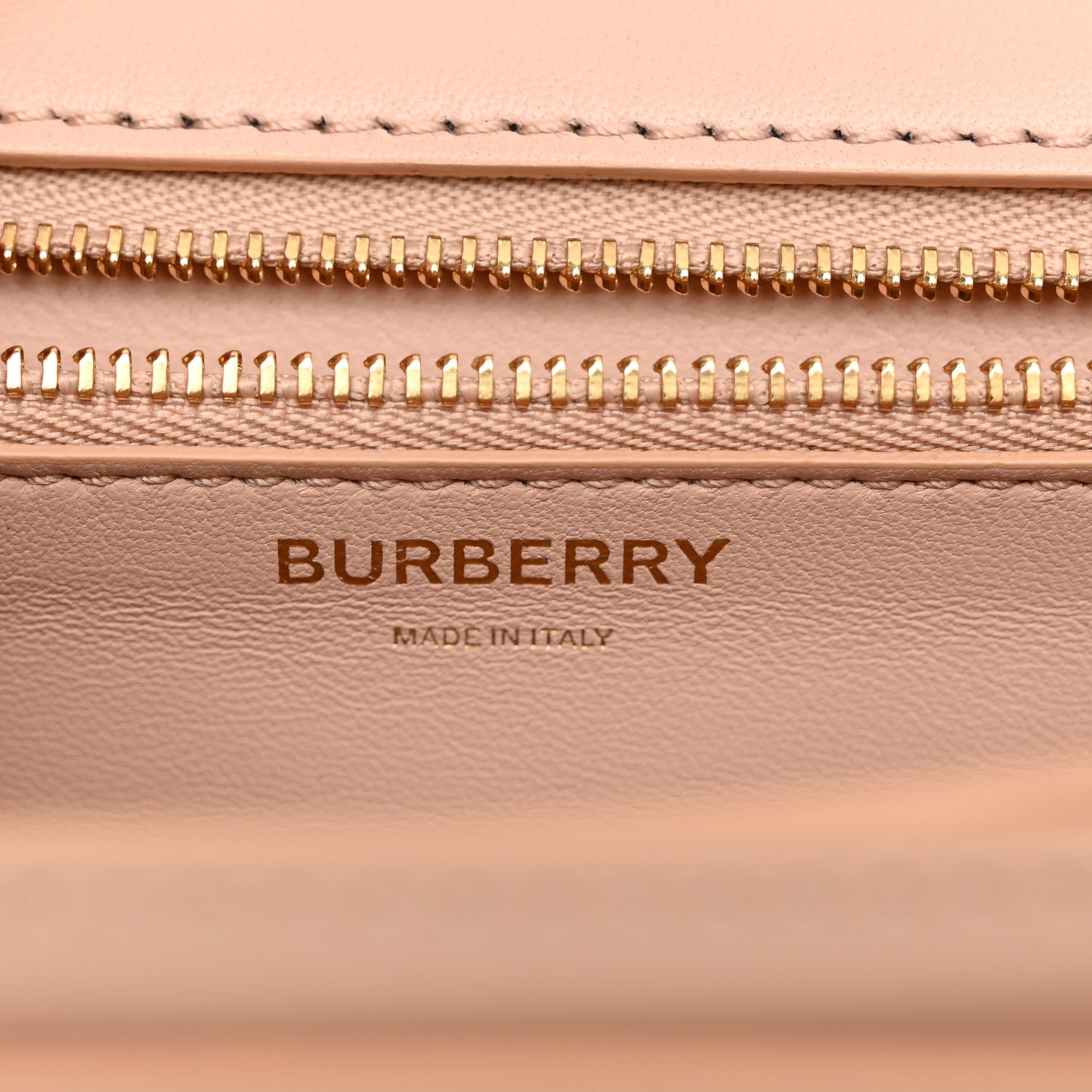 Calfskin Small TB Bag Rose Beige
