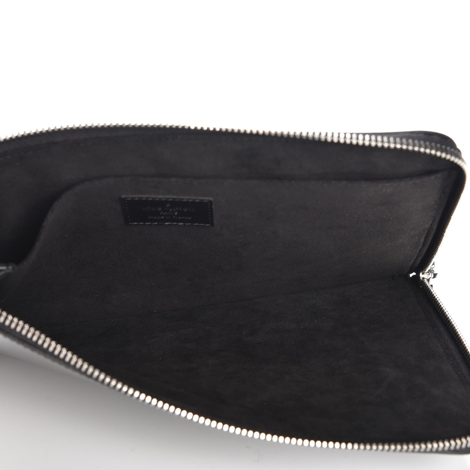 Louis Vuitton Calfskin Souple Pochette Jour PM Black 5 of 8