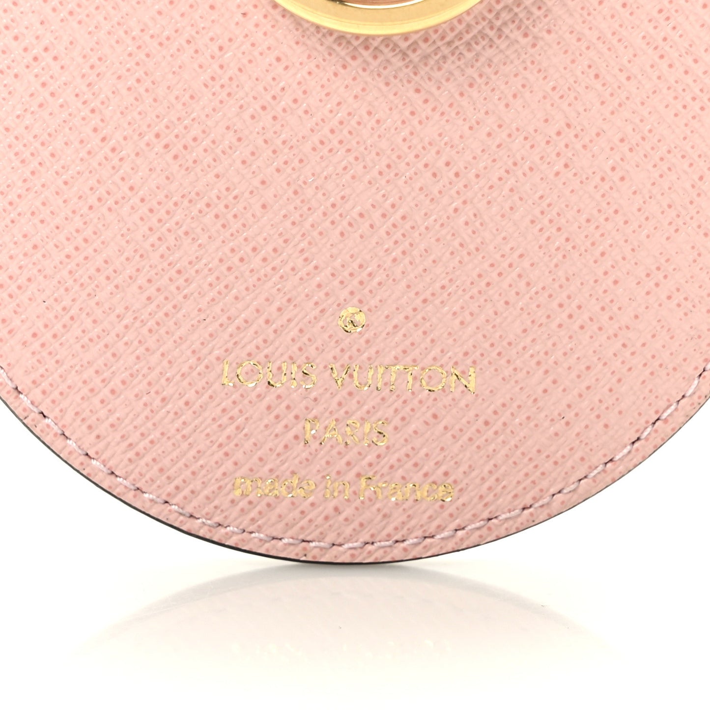 LOUIS VUITTON Monogram 2020 Christmas Animation Big Wheel Bag Charm Key Ring Rose Ballerine