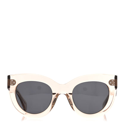 Celine Acetate Caty Sunglasses CL 41050/S Champagne 2 of 6