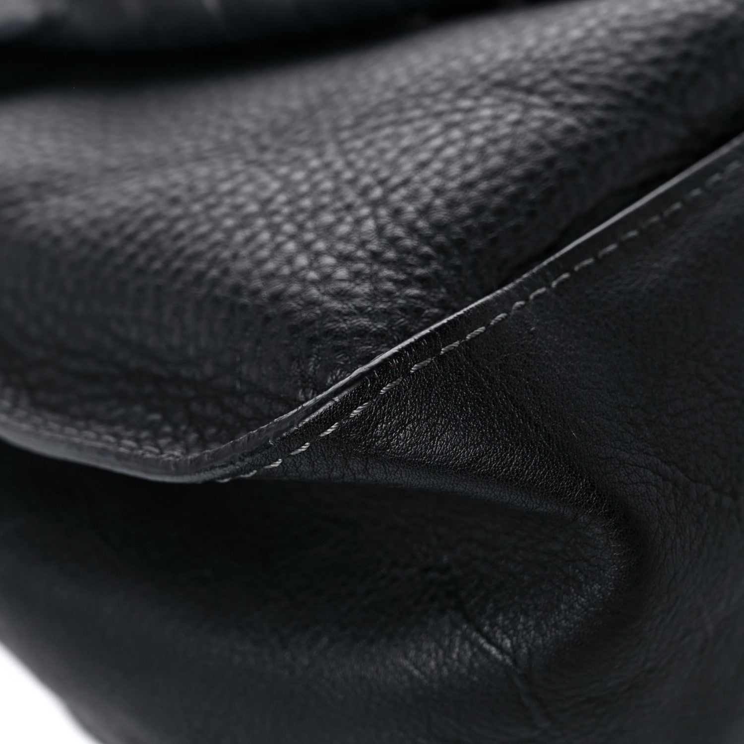 Chloe Calfskin Large Marcie Satchel Black 10 of 14