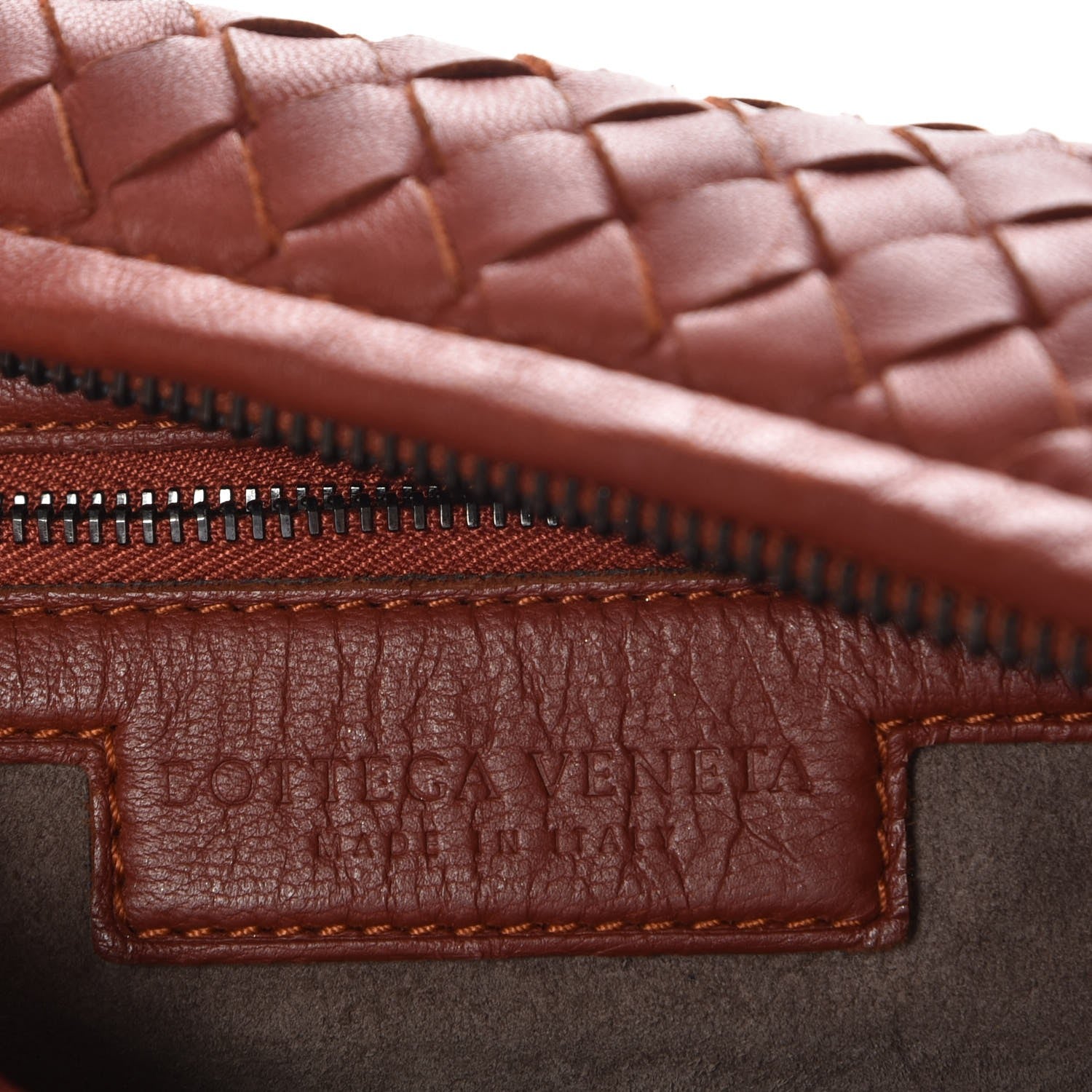 Bottega Veneta Nappa Intrecciato Medium Veneta Hobo Rust 6 of 7