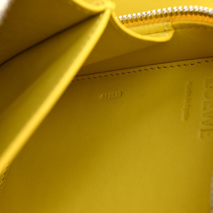 Loewe Calfskin Molded Sling Crossbody Bag Yellow 7 of 10
