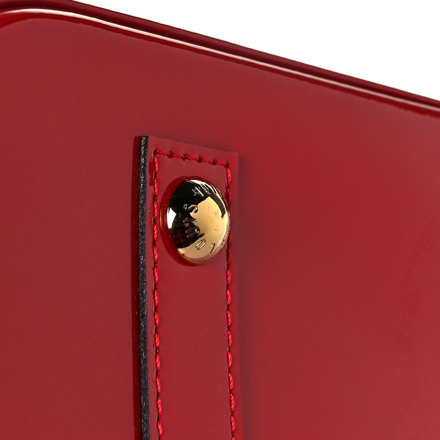Louis Vuitton Vernis Alma PM Cherry 9 of 9