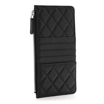 Chanel Lambskin Quilted Classic iPhone Pouch Black 3 of 9