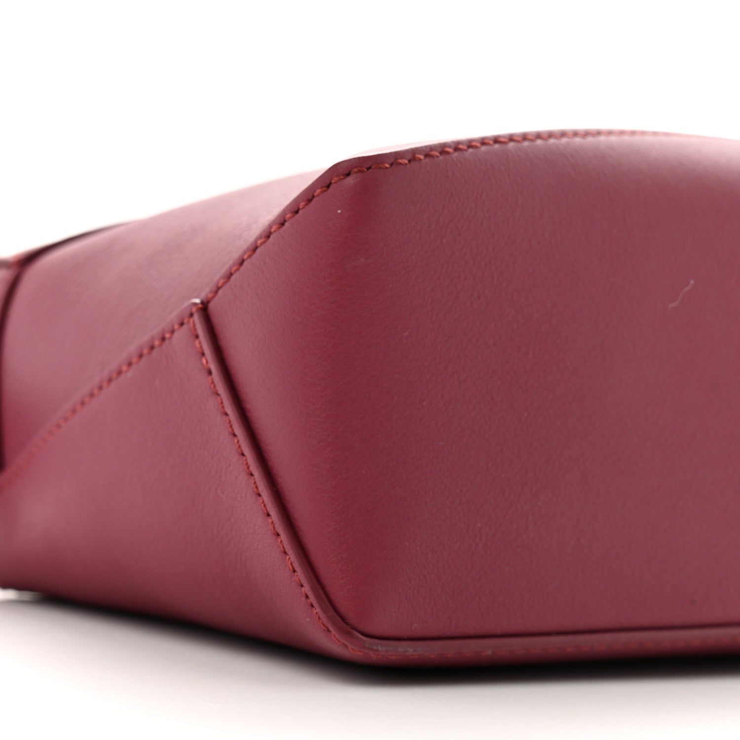 Loewe Calfskin Mini Puzzle Edge Bag Crimson 8 of 11
