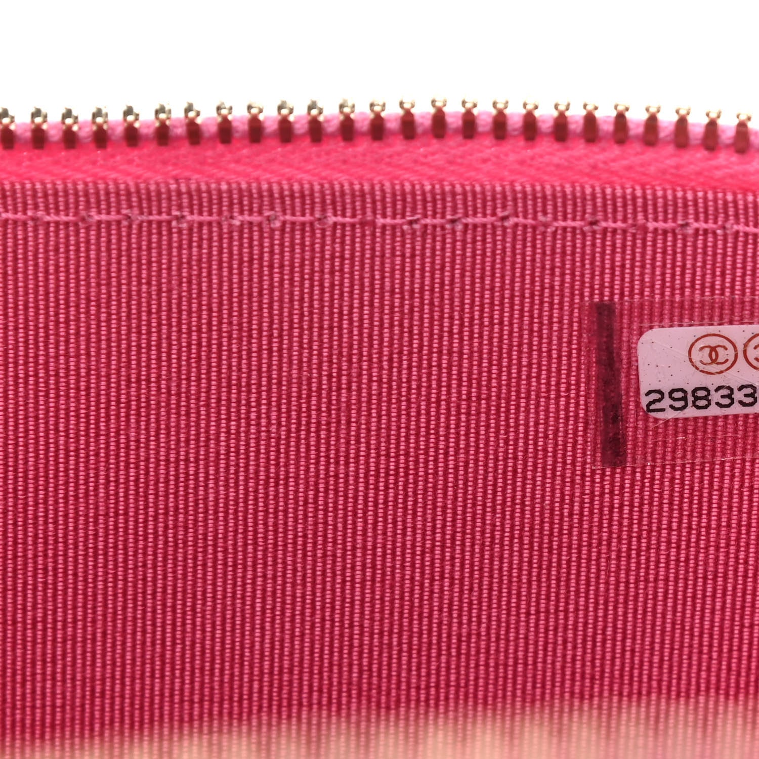 Chanel Caviar Quilted Small Vanity Case With Chain Pink 7 of 9